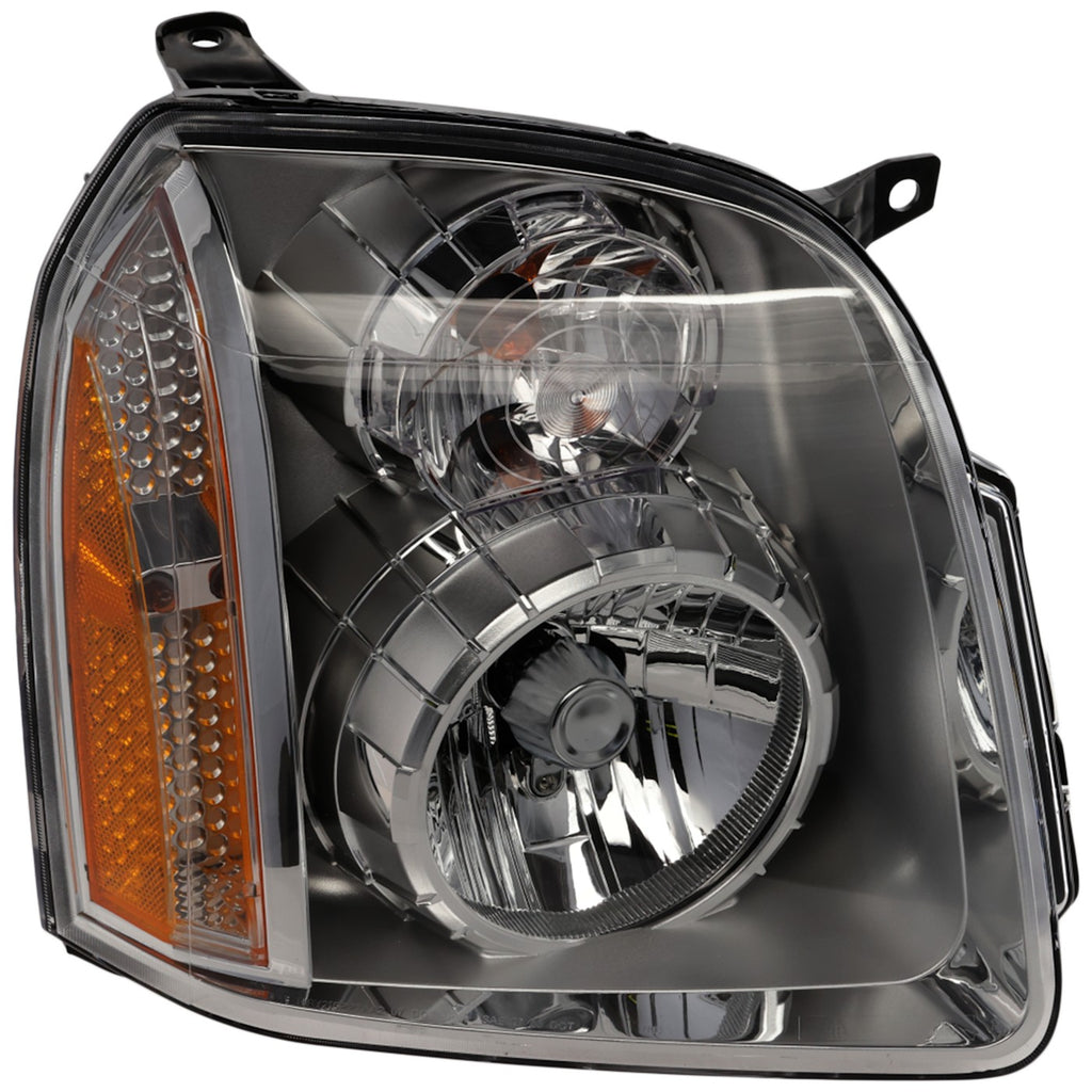 2007-2014 GMC Yukon & Yukon XL 1500 Headlight - Halogen, Passenger Side, w/ Bulbs (20969897)