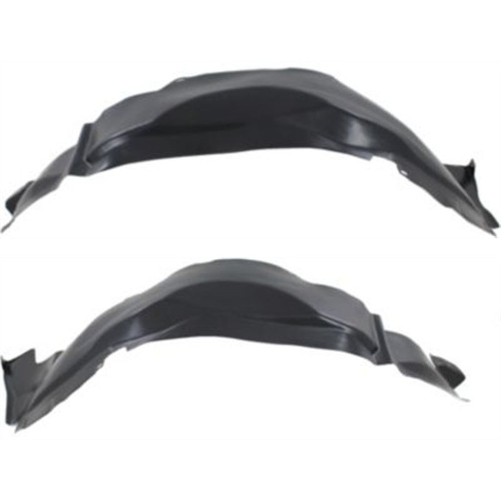 2004 Jeep Grand Cherokee Fender Liners - Front, Left & Right, Inner (55136228AD)