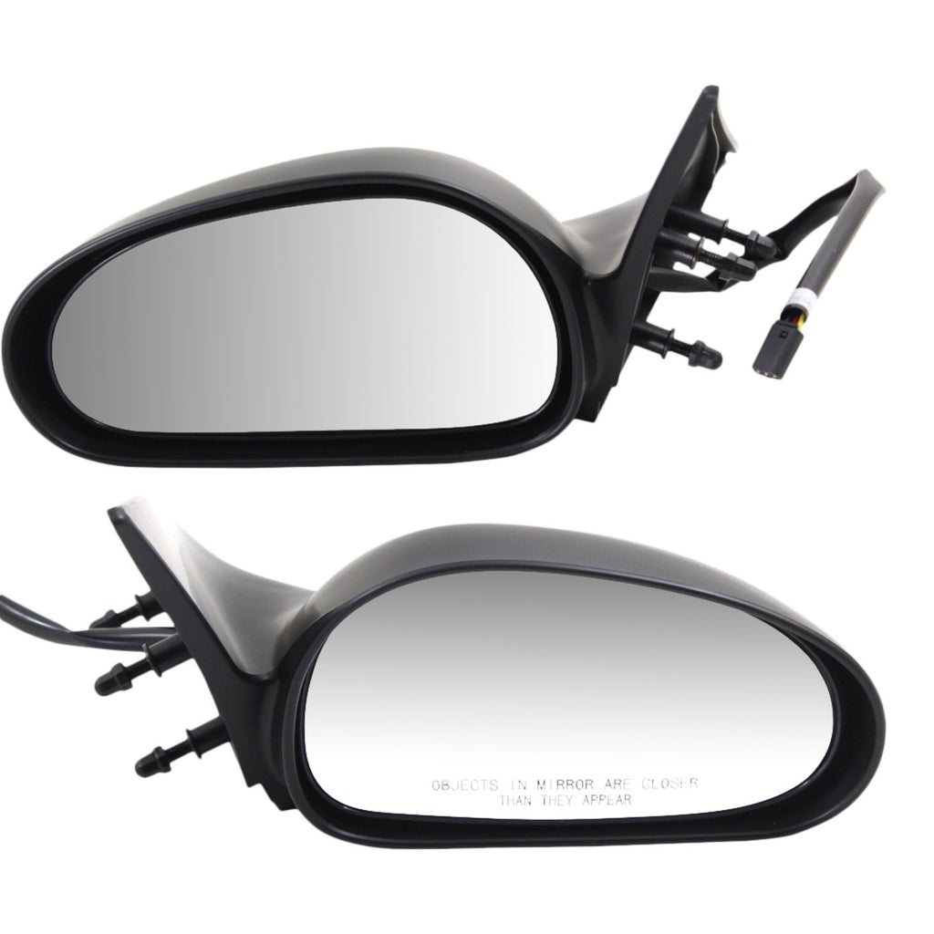 Kool Vue 1994-1995 Ford Mustang Power Mirrors - Left & Right, Paintable (F4ZZ17682A)