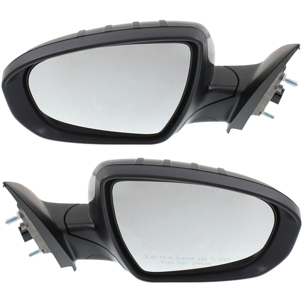 Kool Vue 2014-2015 Kia Optima Manual Mirror - Paintable, Heated, Manual Folding (876104C501)