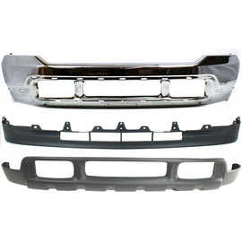 2001-2004 Ford Bumper - Front, Chrome (3C3Z17757BA)