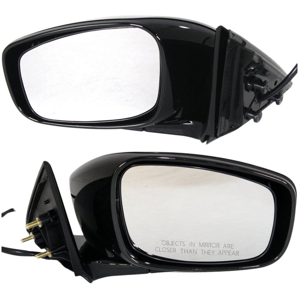 Kool Vue 2009-2012 Infiniti G25 & G37 Power Mirror - Paintable, Manual Folding, Sedan (963011NC2A)