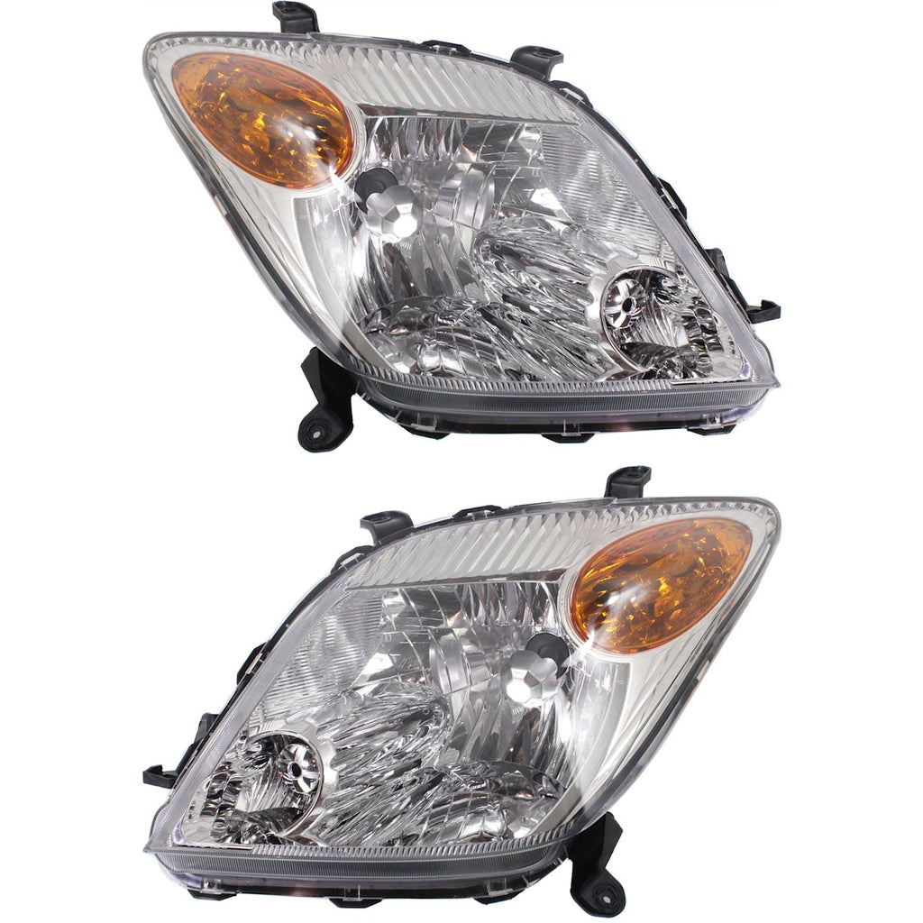 2006 Scion xA Headlights - Halogen, Left & Right (8113052651)