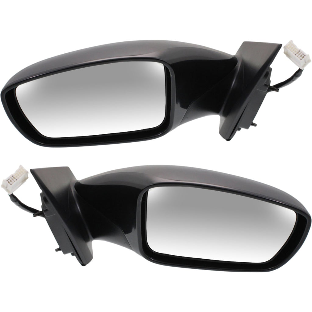Kool Vue 2011-2014 Hyundai Sonata Mirrors - Left & Right, Primed, Heated (876103Q010)