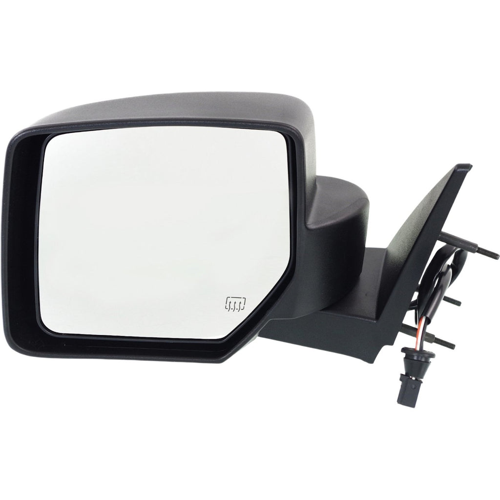 Kool Vue 2007-2011 Dodge Nitro Power Mirror - Front, Driver Side, Textured Black (55157191AJ)