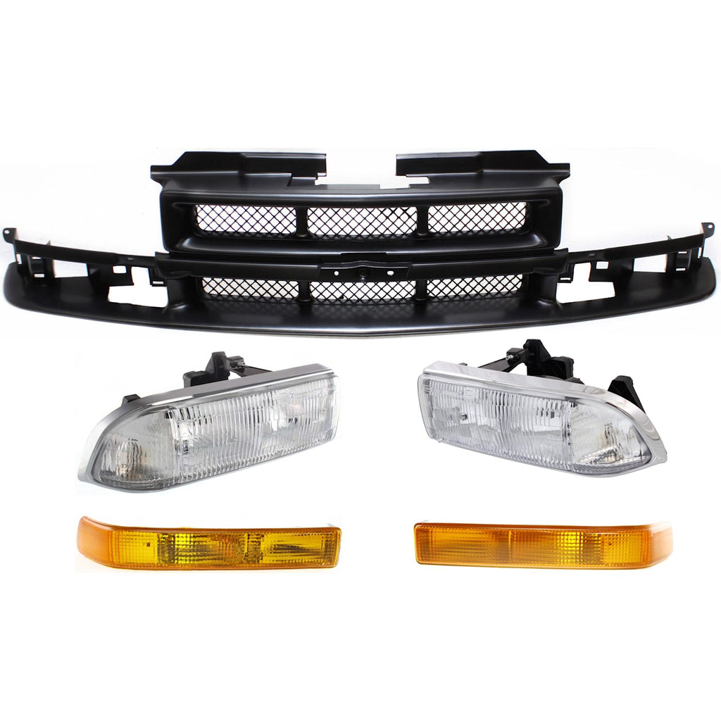 1998-2005 Chevrolet Blazer & S10 Grille (12472710)