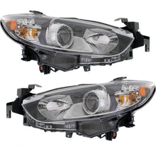 Load image into Gallery viewer, 2014-2017 Mazda 6 Headlights - Left &amp; Right, w/ Bulbs (GMP2510K0PFM)