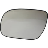 Mirror Glass For 2005-2011 Toyota Tacoma Left Side Flat Glass with Backing Plate