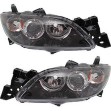 Load image into Gallery viewer, 2004-2009 Mazda 3 Headlights - Halogen, Left &amp; Right, CAPA Certified (BN8P510L0D)