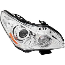 Load image into Gallery viewer, 2010-2015 Infiniti G25, G37 &amp; Q40 Headlight - Xenon, Passenger Side, Chrome (260101NM0CPFM)