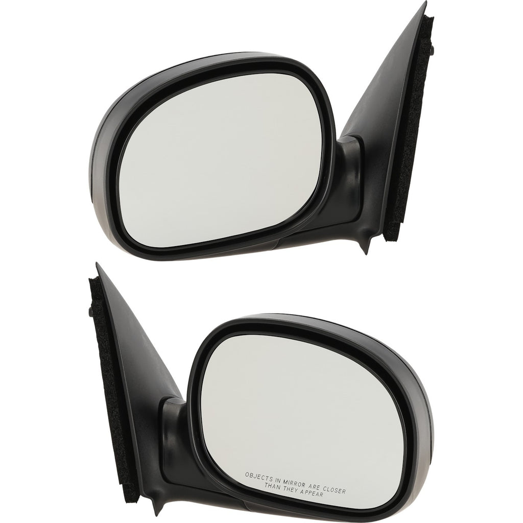 Kool Vue 1998-2004 Ford F-150, F-150 Heritage & F-250 Mirror Set - Left & Right