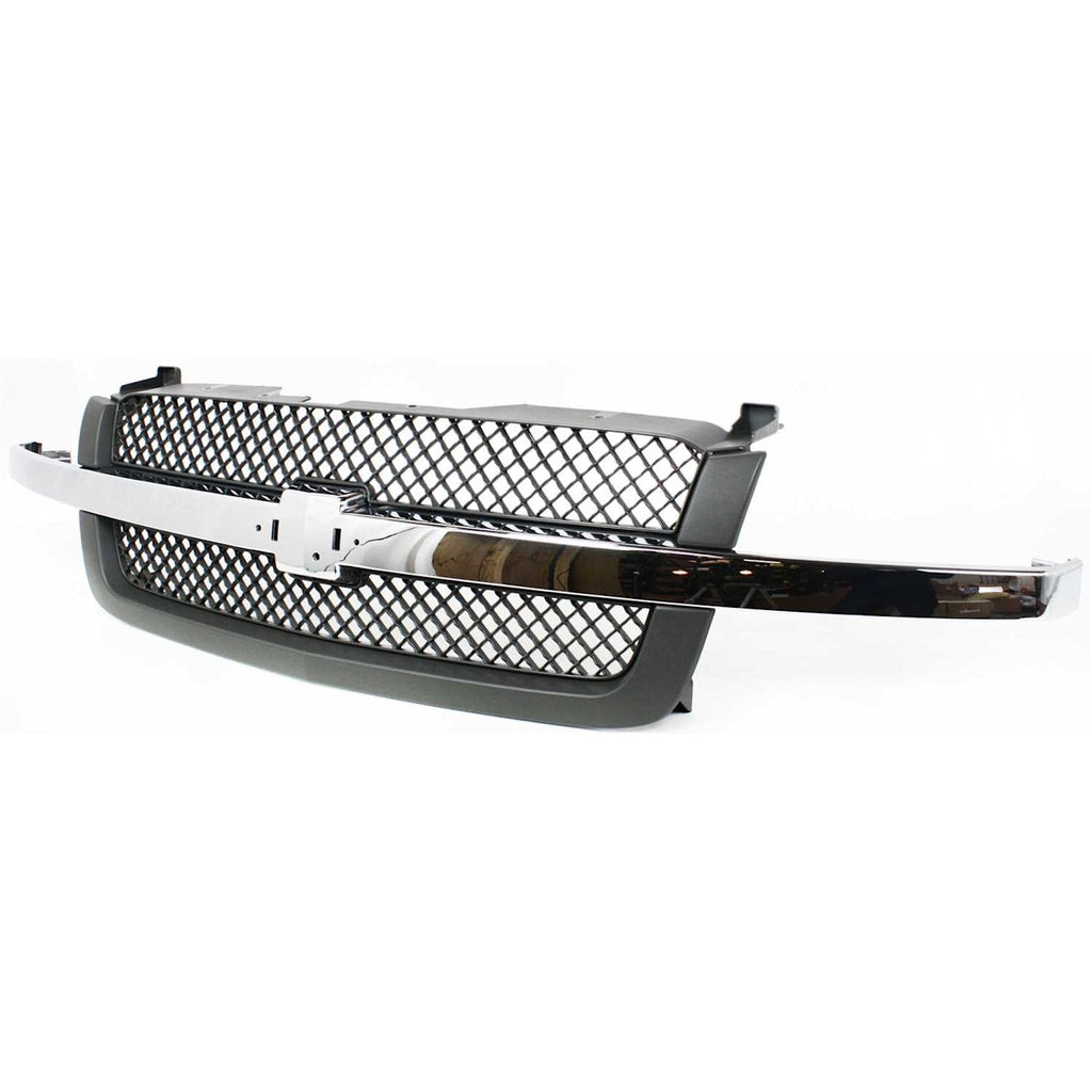 2003-2007 Chevrolet Grille - 3-Piece, Assembly (88968933)