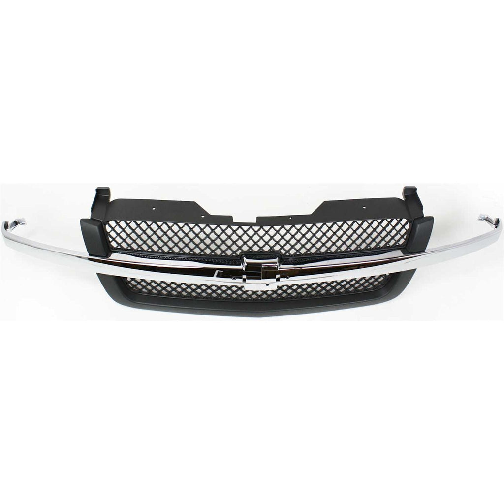 2003-2007 Chevrolet Grille - 3-Piece, Assembly (88968933)