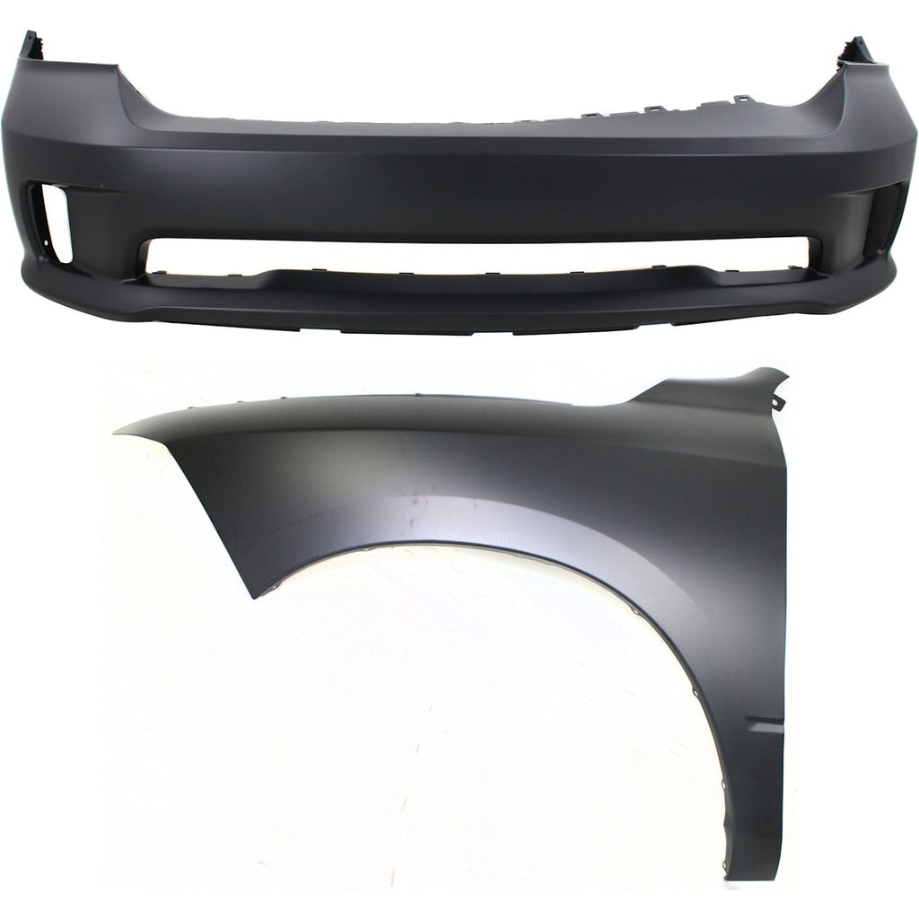 2013-2024 Ram 1500 & 1500 Classic Bumper Cover - Left, CAPA Certified (68054339AJ)
