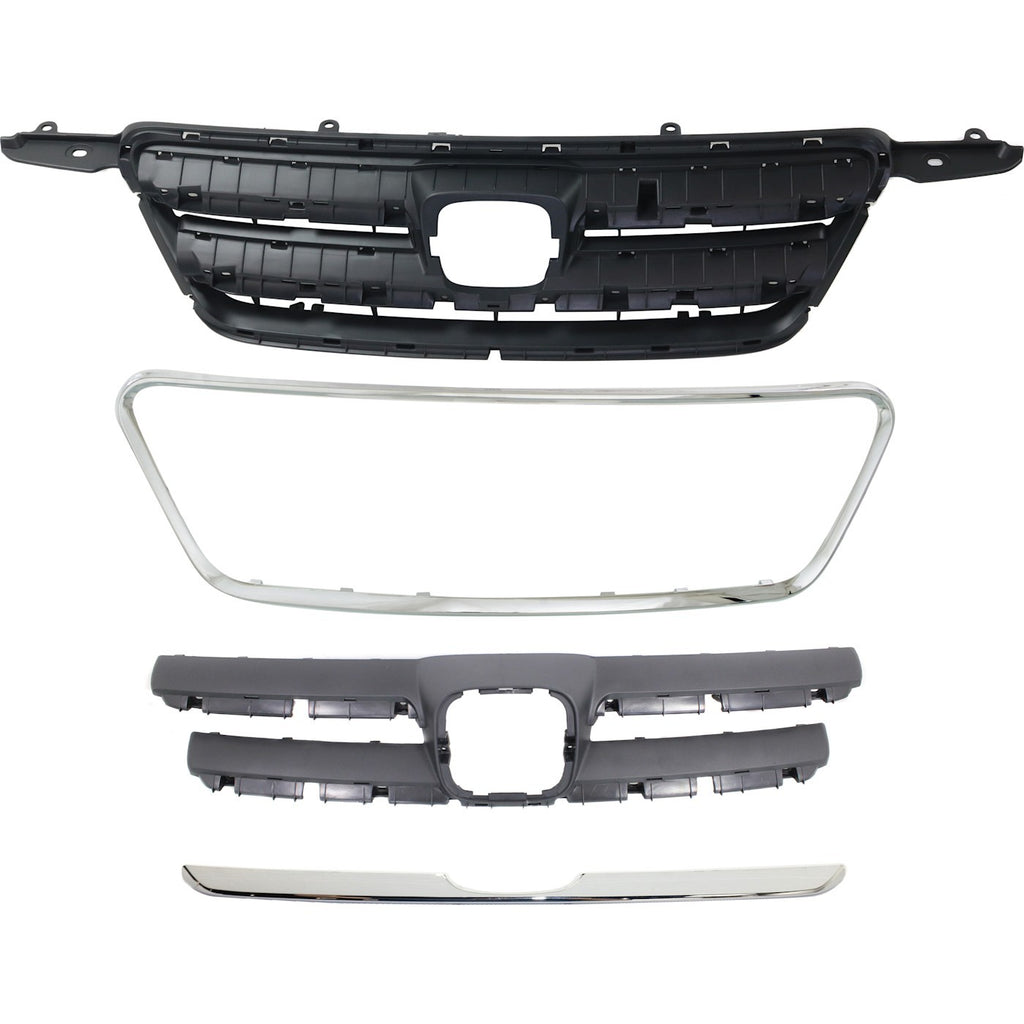 2005-2006 Honda CR-V Grille - Primed, Assembly (71121S9A013)