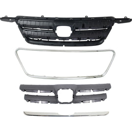 2005-2006 Honda CR-V Grille - Primed, Assembly (71121S9A013)