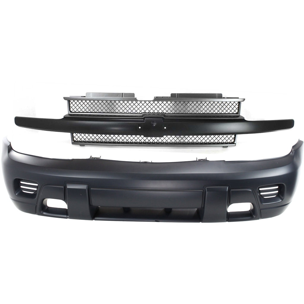 2002-2005 Chevrolet Trailblazer & Trailblazer EXT Bumper Cover - Front, Primed (88937008)