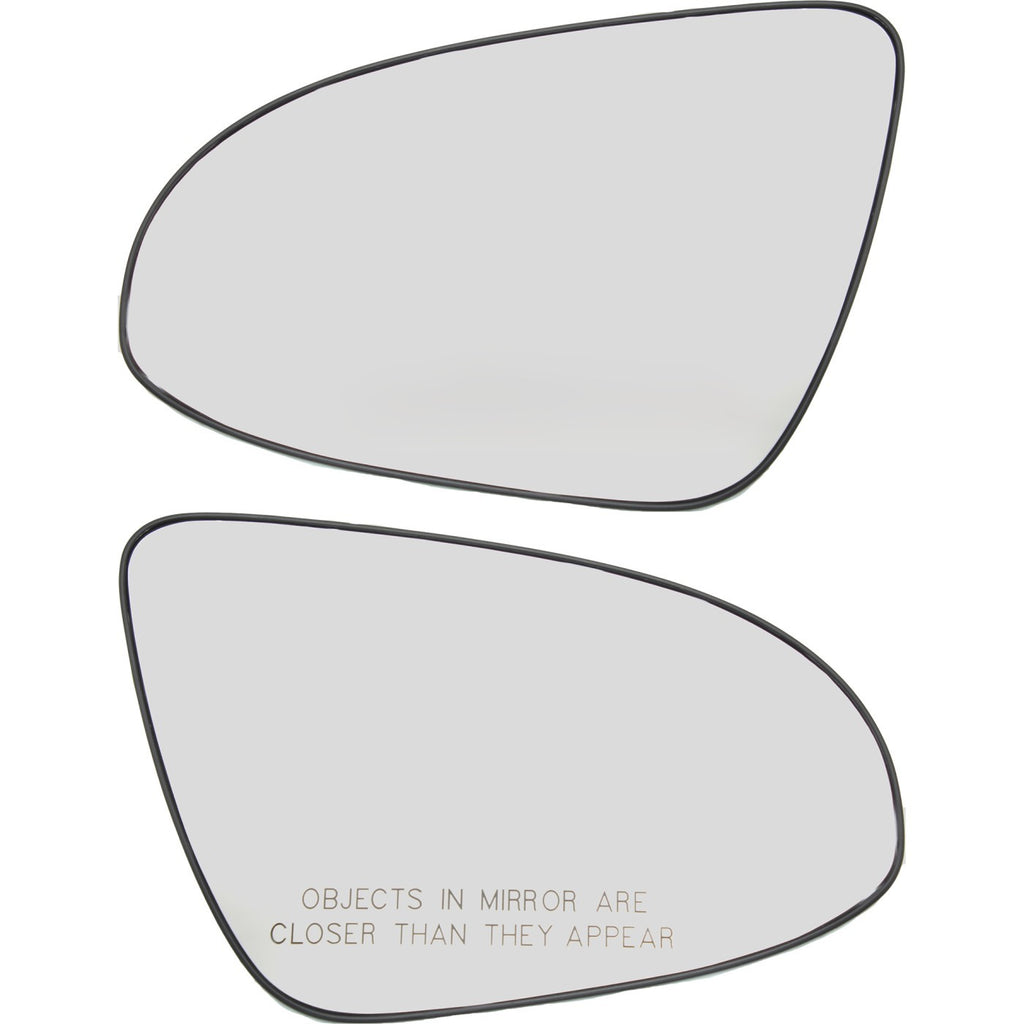 Kool Vue 2012-2014 Toyota Camry Mirror Glasses - Driver & Passenger Side (8794706400)