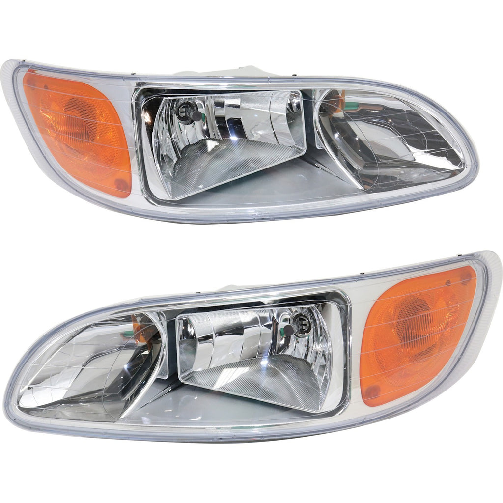 2000-2015 Peterbilt Headlights - Halogen (1609190R)