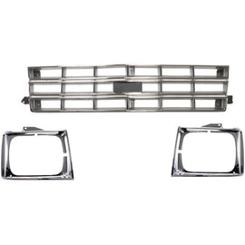 1983-1990 Chevrolet Blazer, S10 & S10 Blazer Grille - Assembly (14027187)
