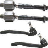 Tie Rod End for 98-2003 Mercedes Benz ML320 Front Set of 4