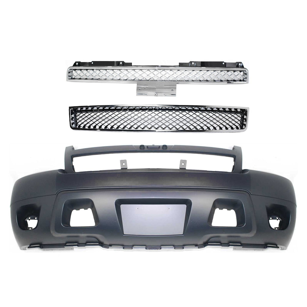 2007-2014 Chevrolet Suburban 1500, Suburban 2500 & Tahoe Bumper Cover - Front (25814570)