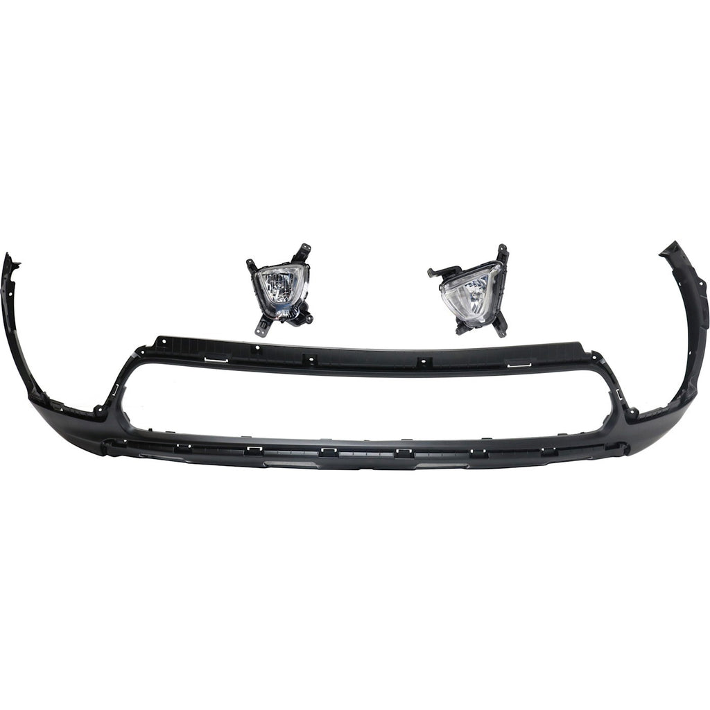 2016-2018 Kia Sorento Bumper Cover - Front, CAPA Certified (86512C6000)