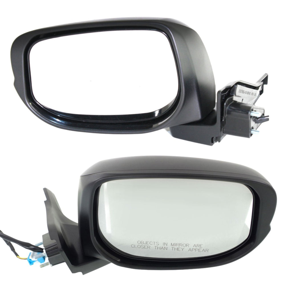 Kool Vue 2010-2014 Honda Insight Power Mirror - Paintable, Manual Folding (76200TM8315ZD)