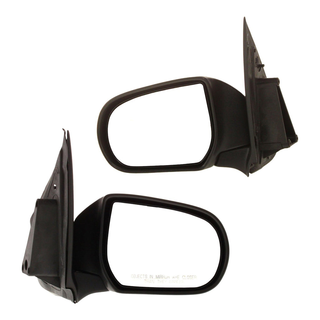 Kool Vue 2001-2004 Mazda Tribute Manual Mirrors - Left & Right, Primed, Manual Folding (EC0269120J)
