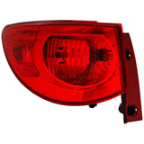 Halogen Tail Light For 2009-2012 Chevrolet Traverse Left Red Lens w/ Bulbs CAPA