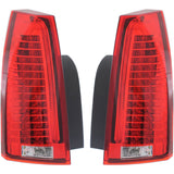 Set of 2 Tail Light For 2008-2009 Cadillac CTS LH & RH w/ Bulb(s)