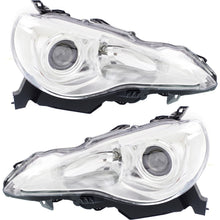 Load image into Gallery viewer, 2013-2016 Scion FR-S Headlights - Left &amp; Right, w/ Bulbs, CAPA Certified (SU00305139)