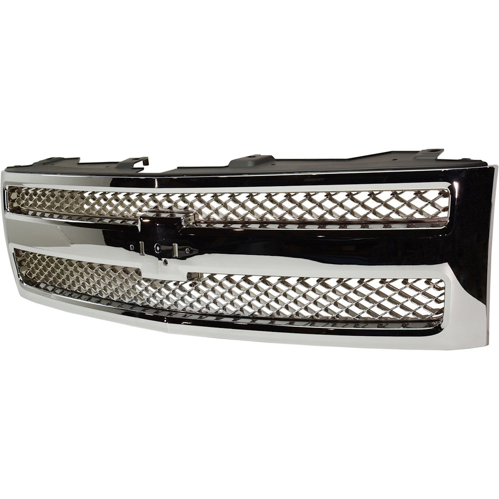 2009-2013 Chevrolet Silverado 1500 Grille - Front, Chrome (22849840)