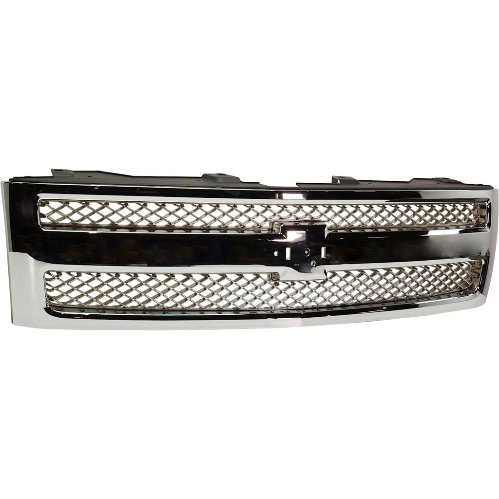 2009-2013 Chevrolet Silverado 1500 Grille - Front, Chrome (22849840)