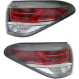 Tail Light For 2013-2015 Lexus RX350 Set of 2 Driver and Passenger Side Outer