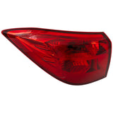 Tail Light For 2017-2019 Toyota Corolla SE XLE XSE Driver Side CAPA