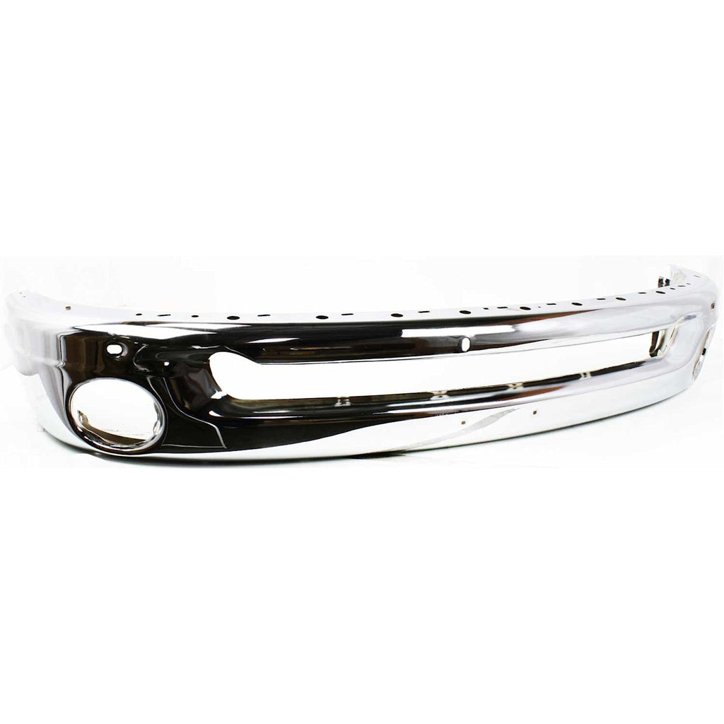 2002-2005 Dodge Ram 1500 Bumper Face Bar - Front, Chrome (55077946AB)