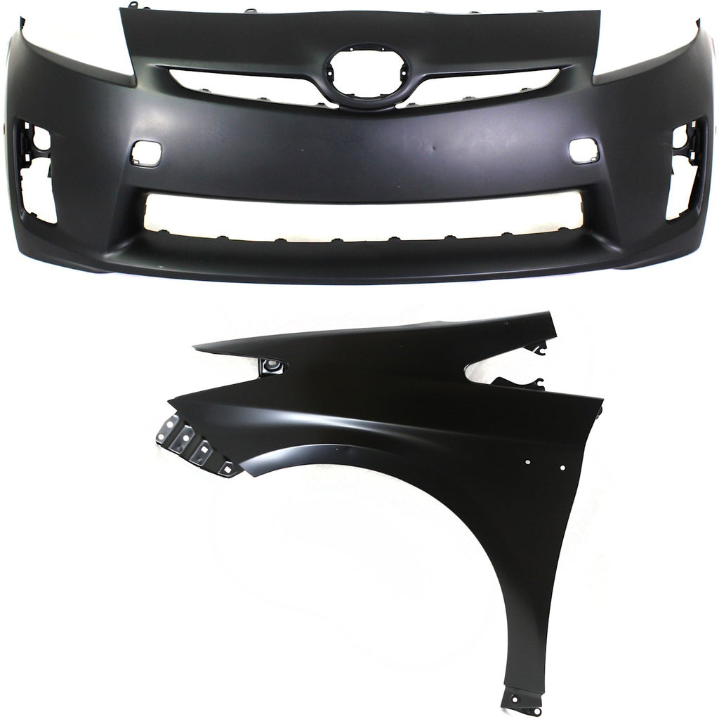 2010-2011 Toyota Prius Bumper Cover - Front (5211947918)