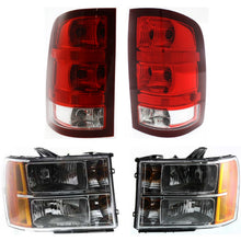 Load image into Gallery viewer, 2007-2014 GMC Sierra 1500, Sierra 2500 HD &amp; Sierra 3500 HD Headlights - Left &amp; Right (22853030)