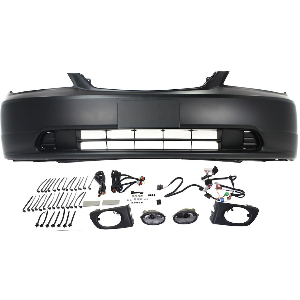 2003 Honda Civic Bumper Cover - Front, Coupe (04711S5PA90ZZ)