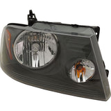 Right Headlight For Ford F-150 2007-2008 Halogen with Bulb/s CAPA Gray Housing