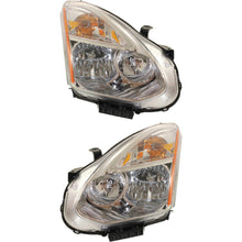 Load image into Gallery viewer, 2009-2010 Nissan Rogue Headlights - Halogen, Left &amp; Right, CAPA Certified (26010JM70A)