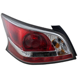 Tail Light For 2014-2015 Nissan Altima Left Halogen With Bulb CAPA