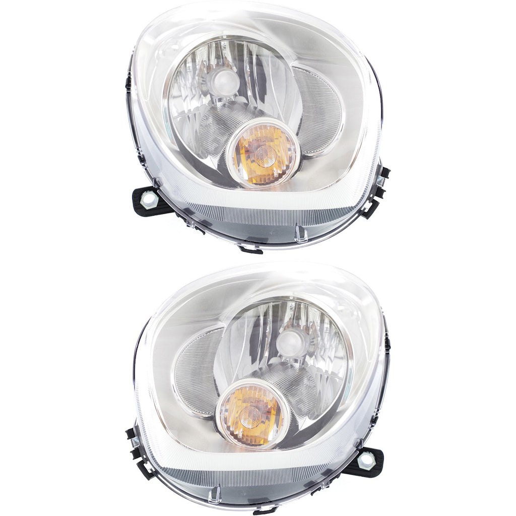 2011-2016 Mini Cooper Countryman & Cooper Paceman Headlights - Left & Right, w/ Bulbs (63129801035)