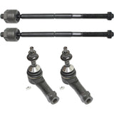 Tie Rod End for 2005-2007 Ford Five Hundred Freestyle Front Set of 4