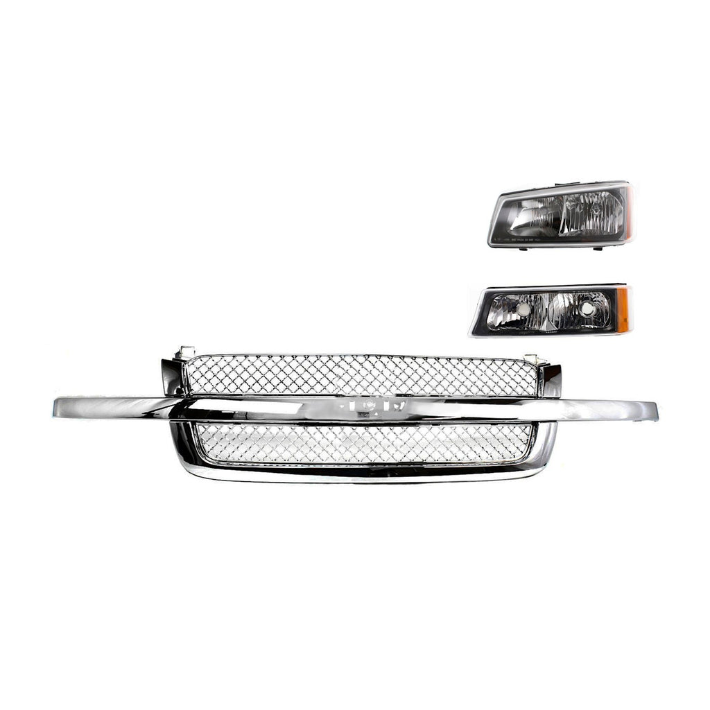 2003-2007 Chevrolet Grille (88968933PFM)