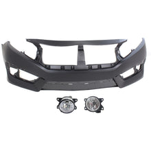 Load image into Gallery viewer, 2016-2018 Honda Civic Bumper Cover - Front, Sedan, Coupe (04711TBAA00ZZ)