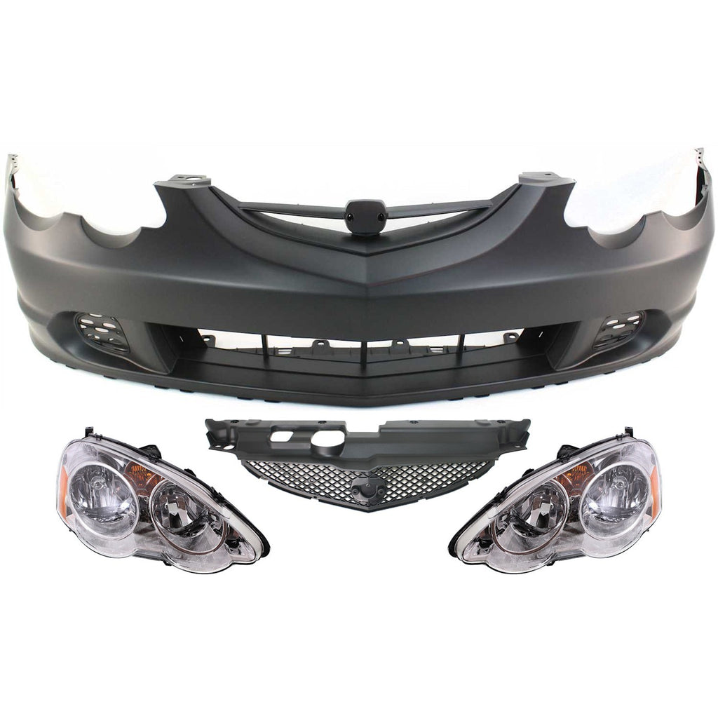 2002-2004 Acura RSX Bumper Cover - Front, Coupe (04711S6MA90ZZ)