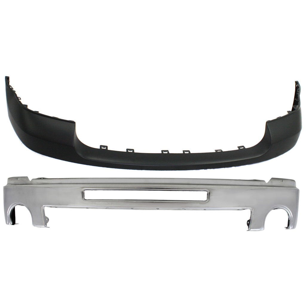 2007-2010 GMC Sierra 2500 HD & Sierra 3500 HD Bumper Cover - Front (25783597)