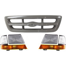 Load image into Gallery viewer, 1998-2000 Ford Ranger Grilles - Left &amp; Right, 2WD (F87Z13008EB)